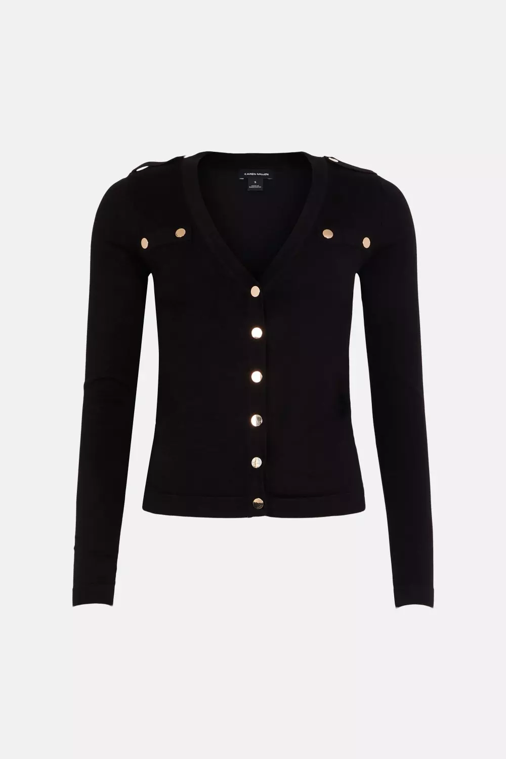 Karen millen hotsell black cardigan