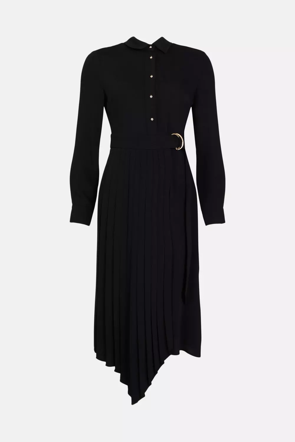 Karen millen black 2025 long sleeve dress