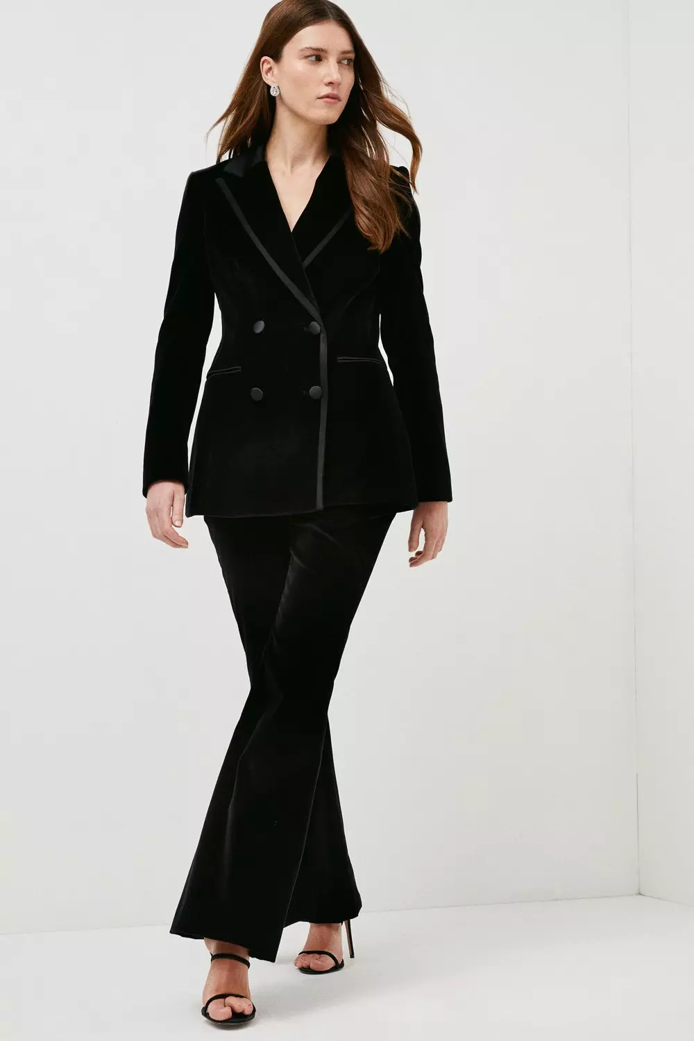 Karen millen black blazer hotsell