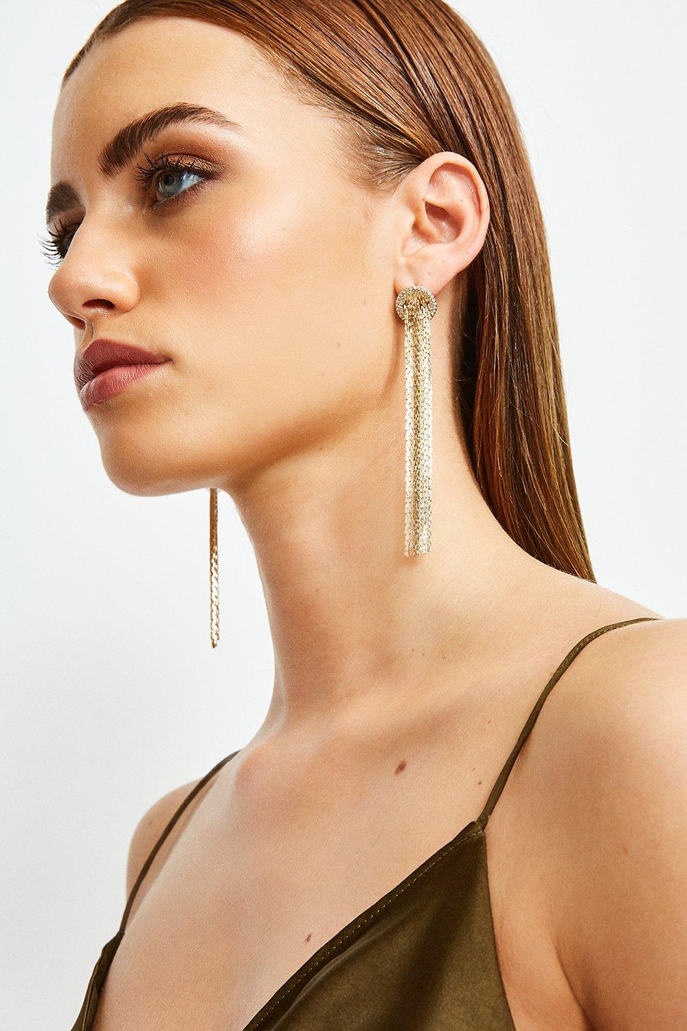 Karen millen earrings house deals of fraser