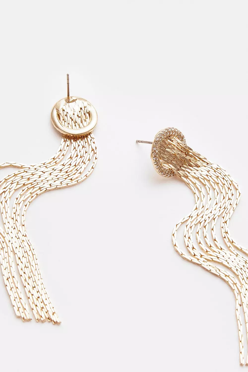 Gold drop 2025 statement earrings