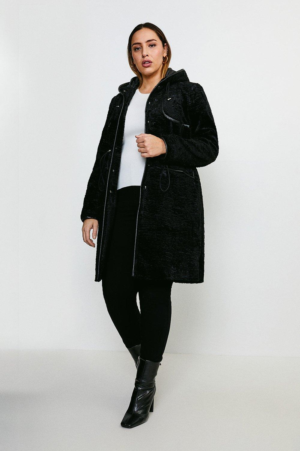 karen millen parka coat