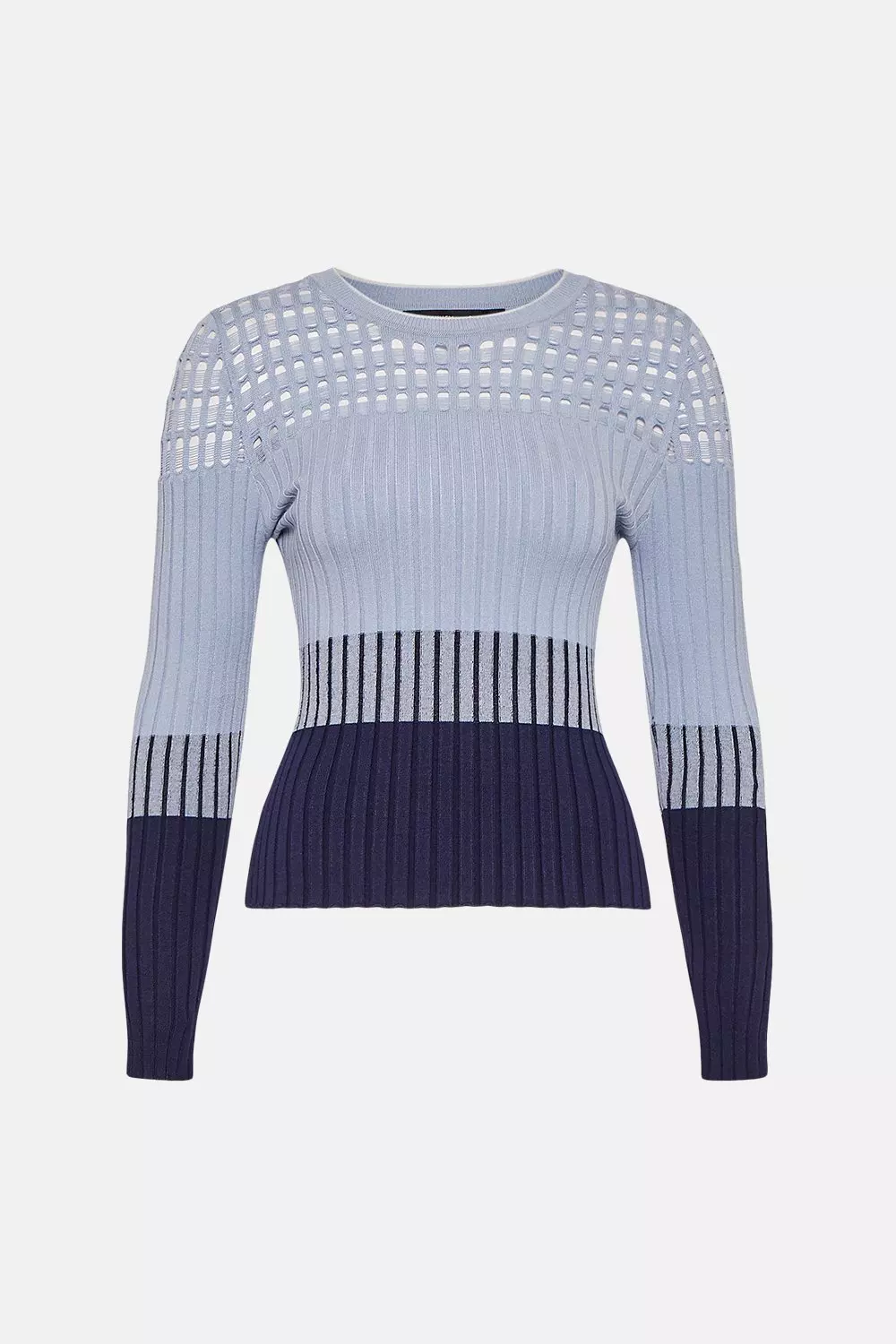 Karen millen white outlet jumper