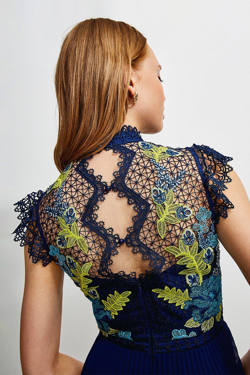 karen millen chemical lace dress