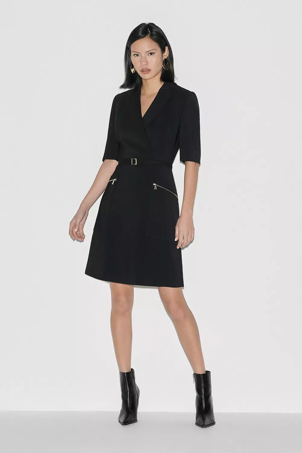 Karen millen a 2025 line wrap dress