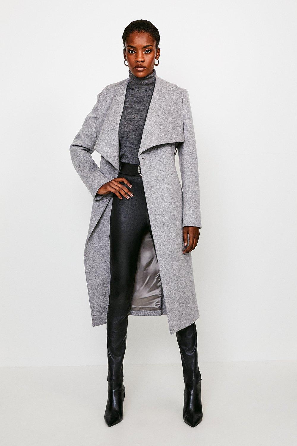 shawl collar coat