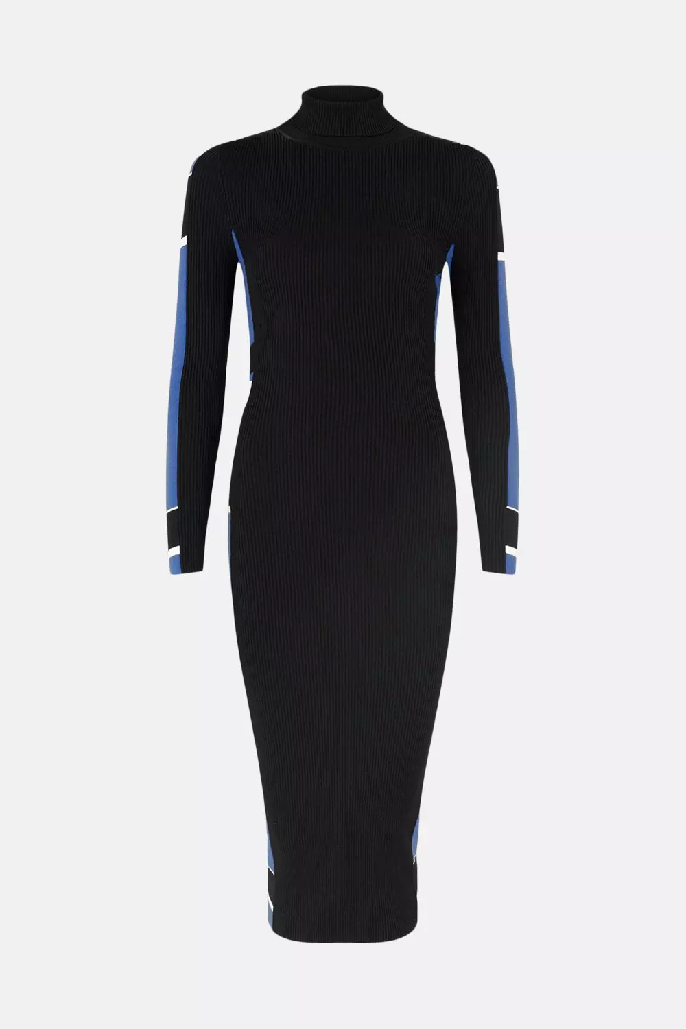 Karen millen colourblock knit dress sale