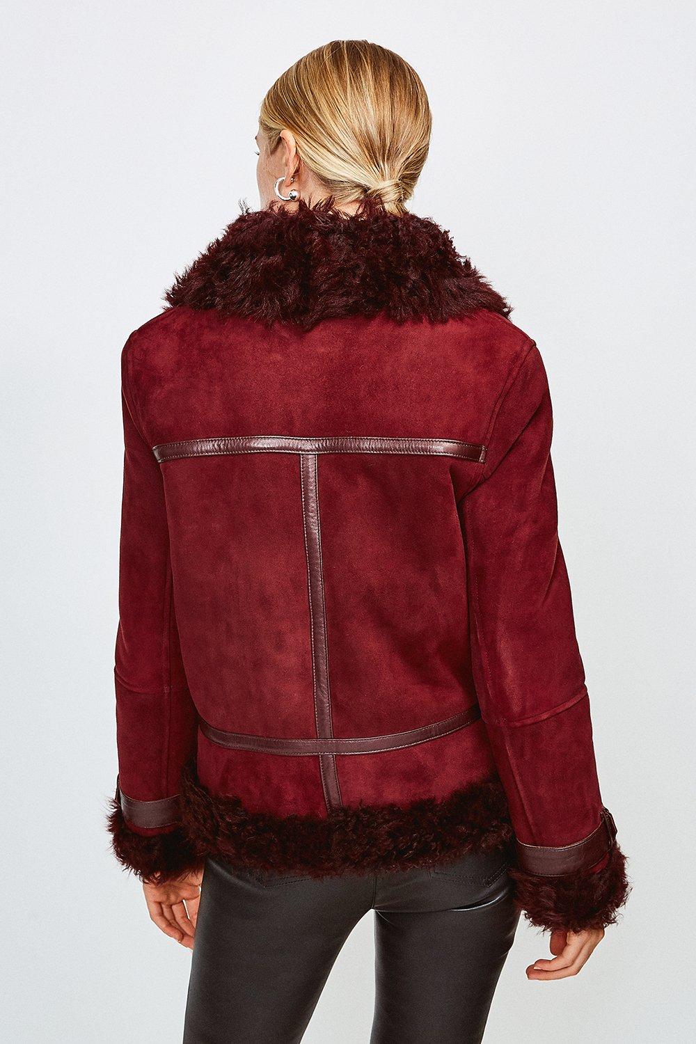 aviator fur coat