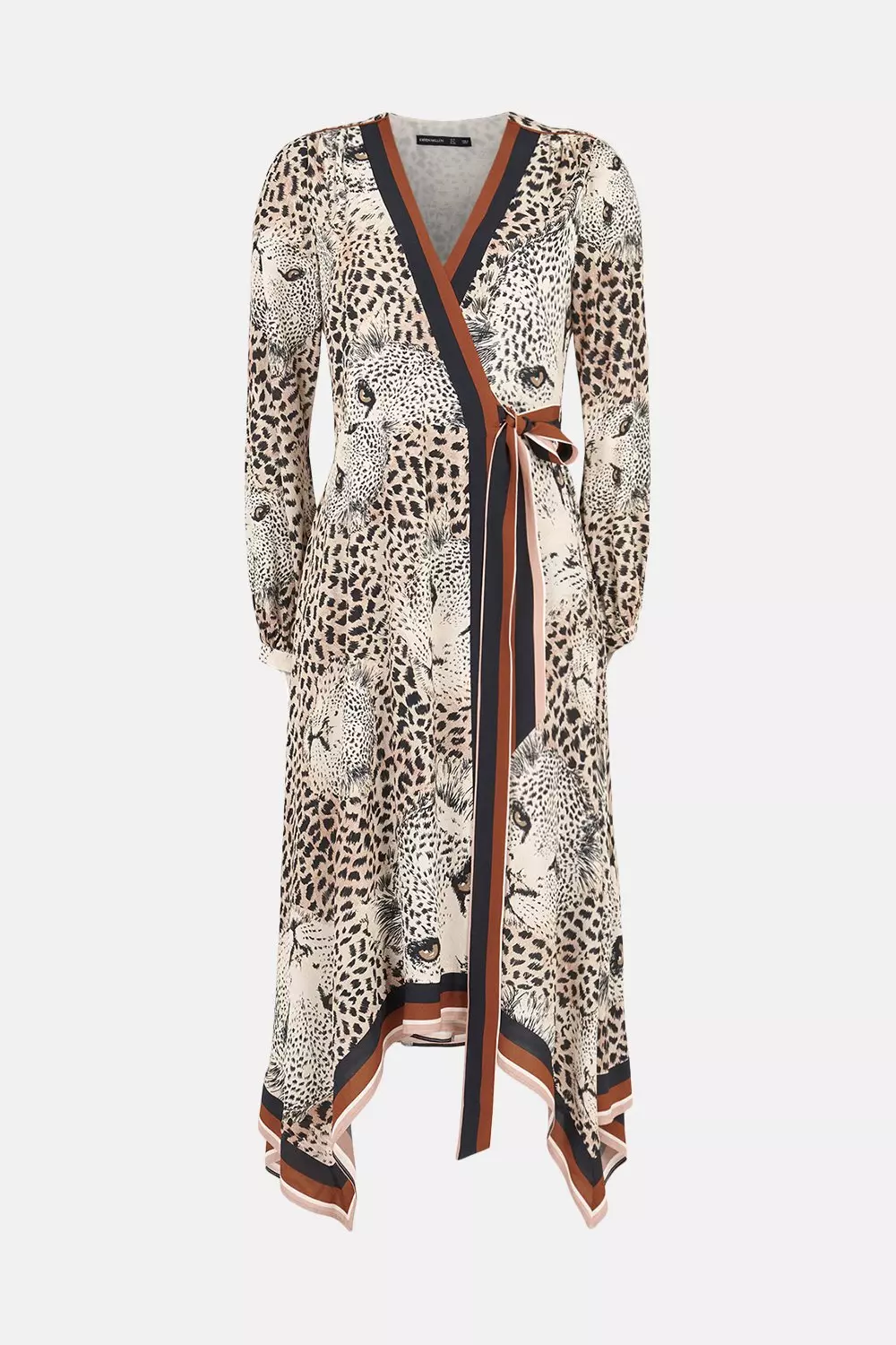 Karen millen leopard dress sale