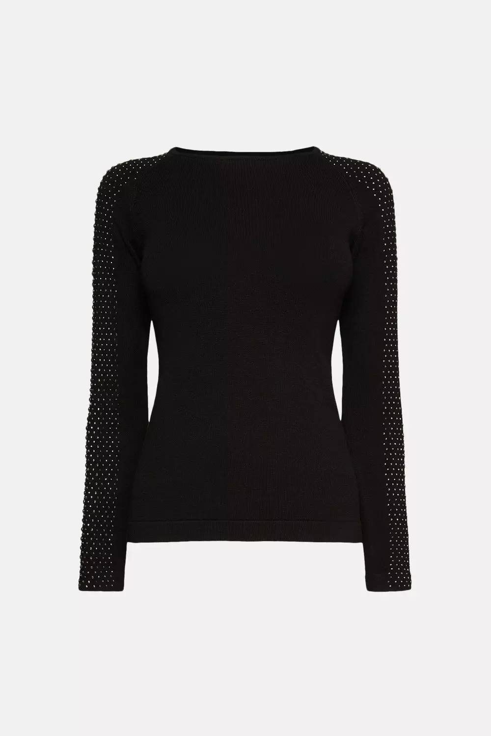 Karen millen stud hot sale embellished jumper