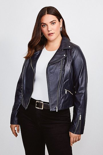 Leather Biker Jackets for Women | Karen Millen