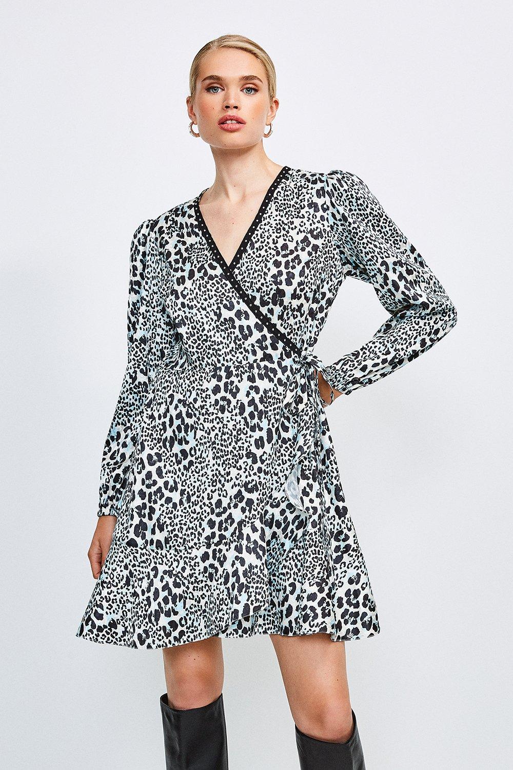 animal print wrap