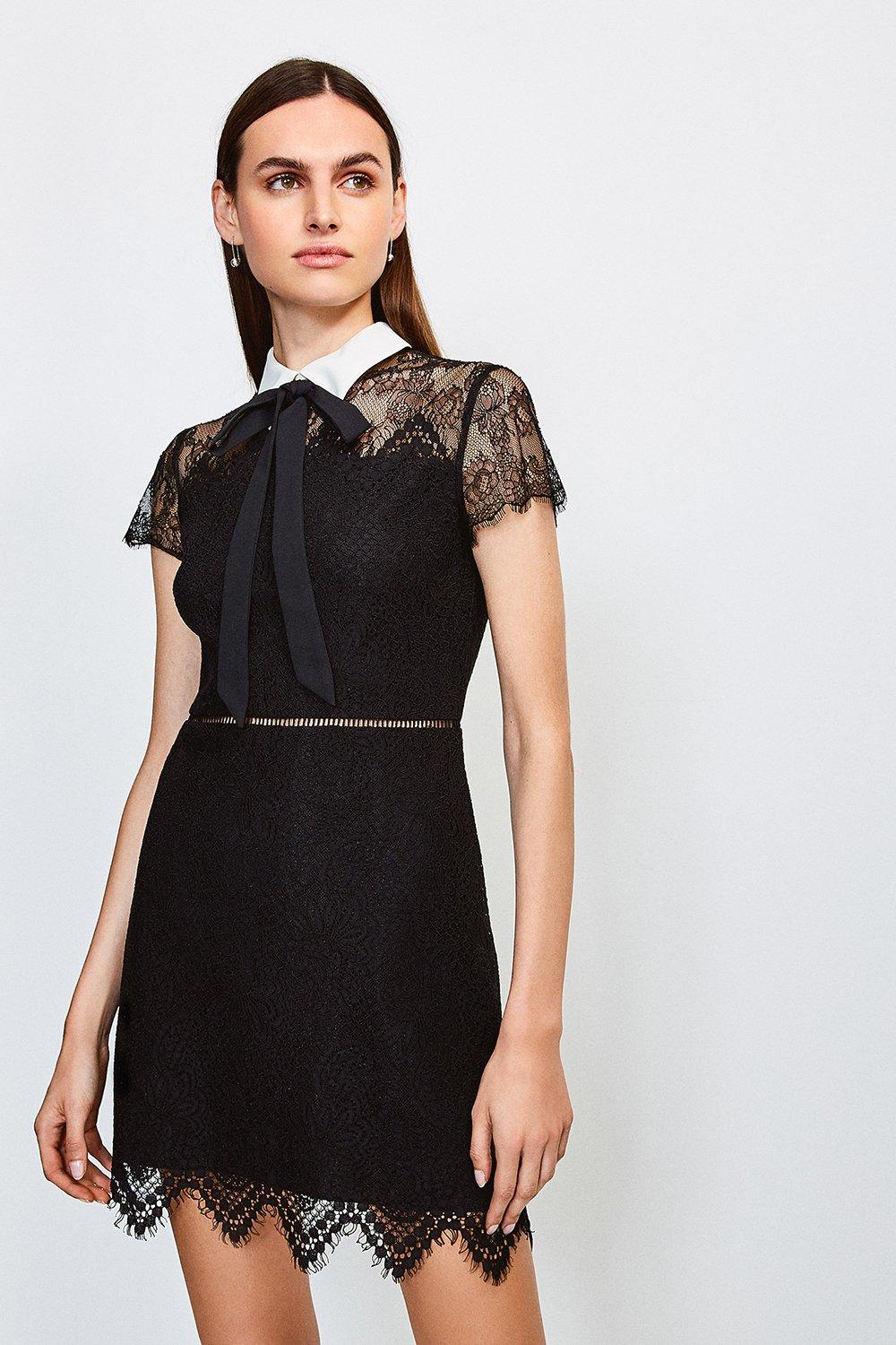 karen millen lace dress