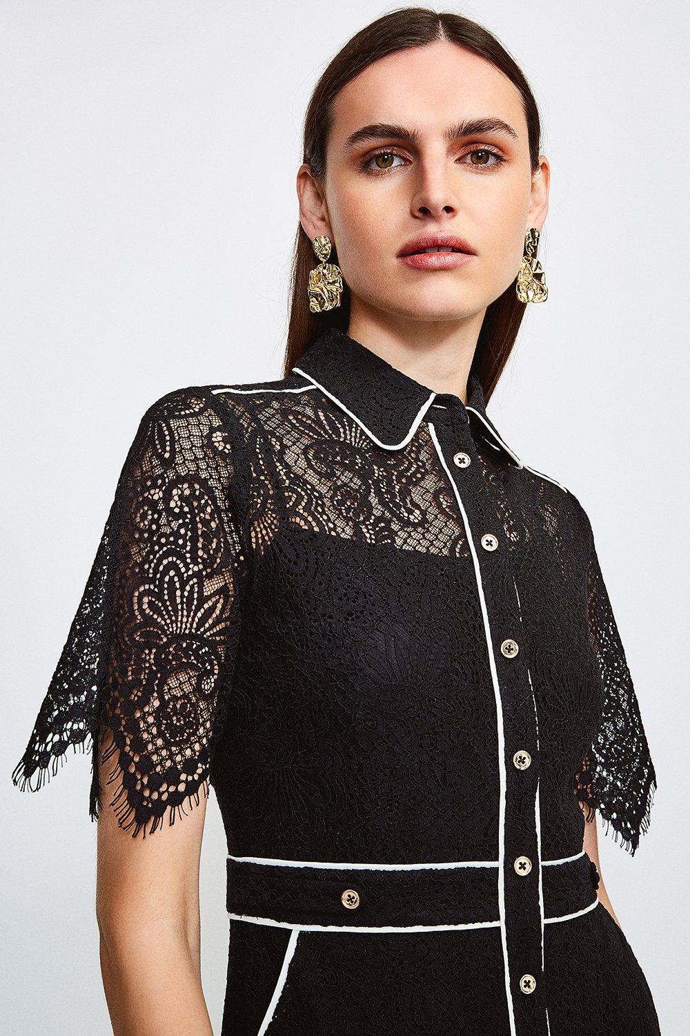 karen millen garden party mini dress