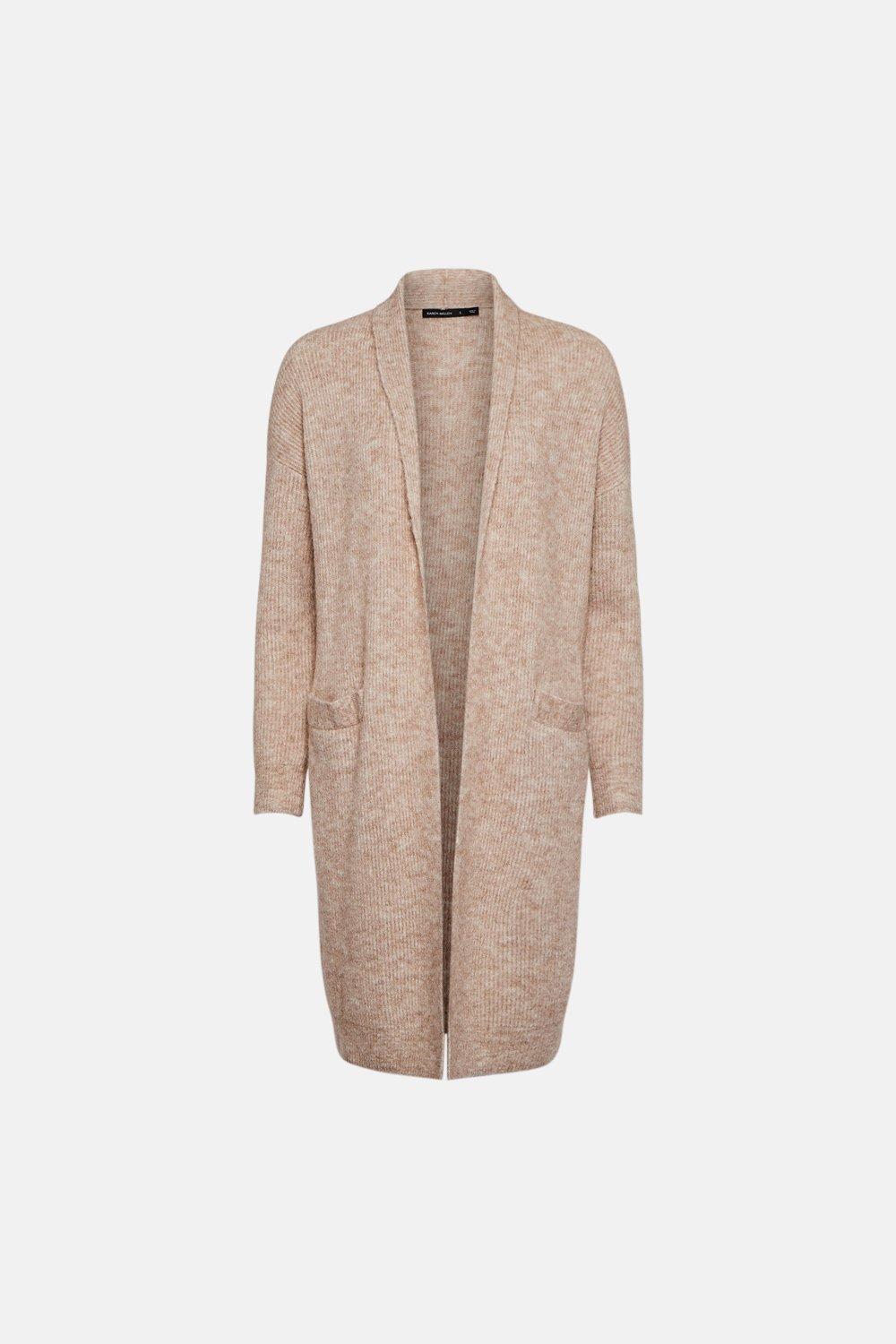 oatmeal longline cardigan