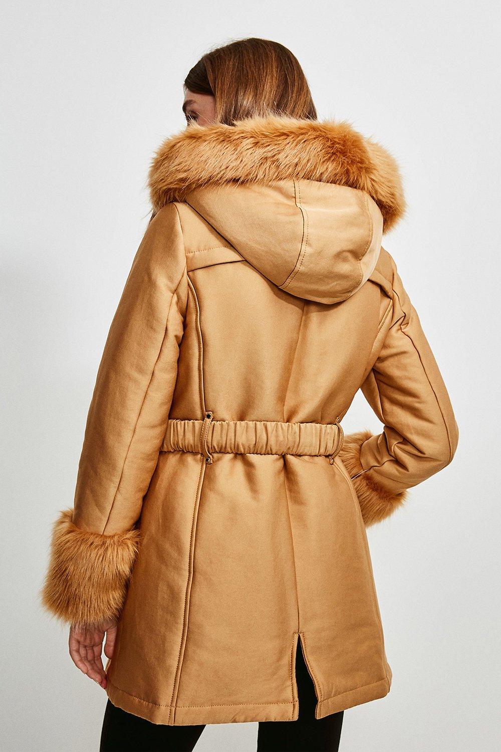 fur lined parka jacket