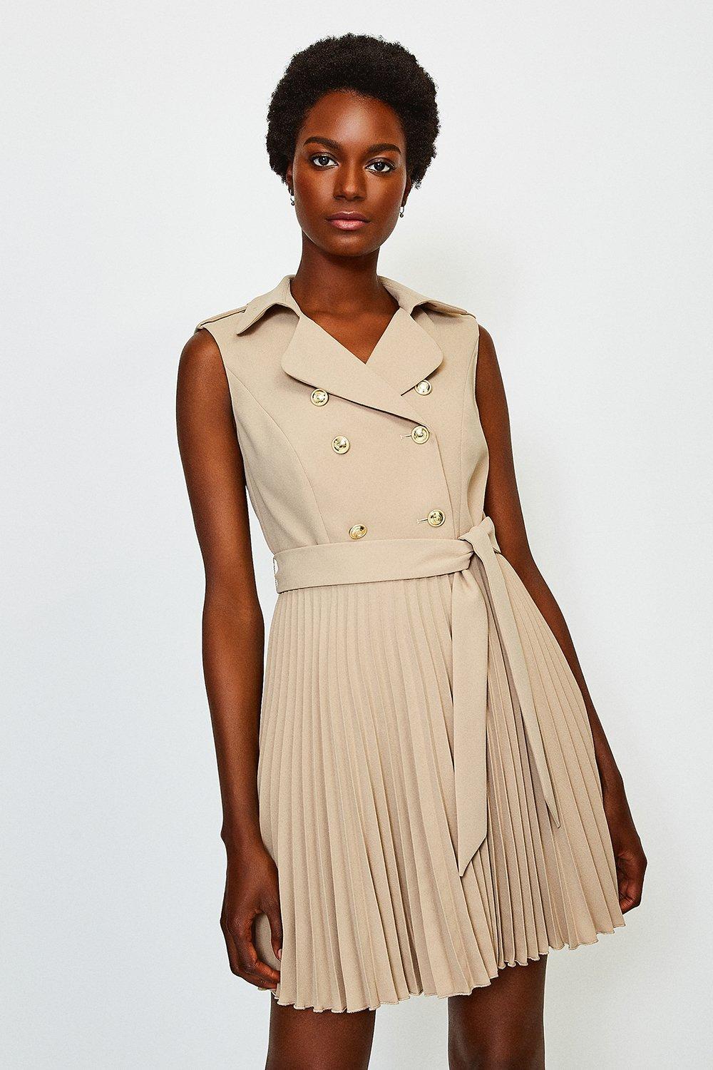 karen millen military dress