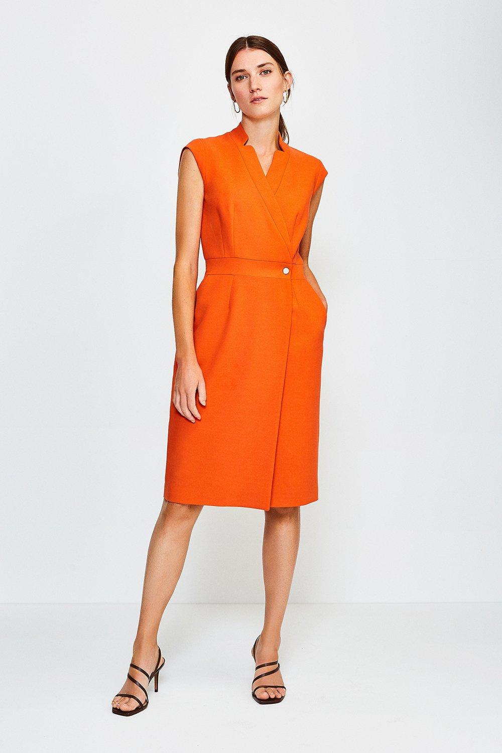 straight linen dresses