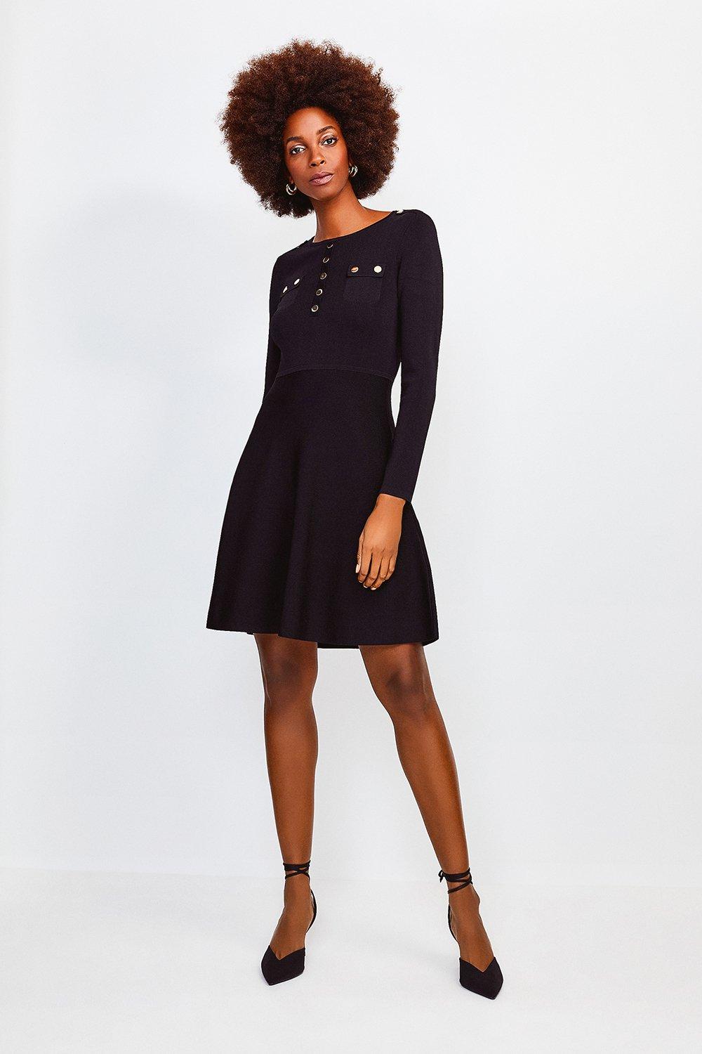 Karen millen jumper dress best sale