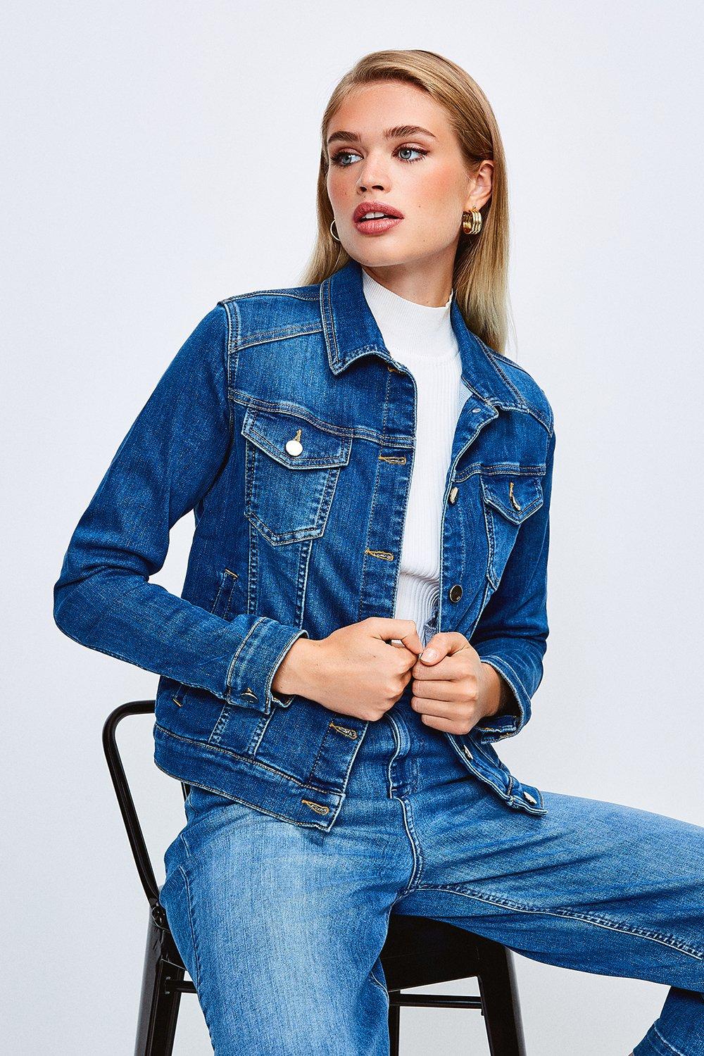 Classic Denim Jacket | Karen Millen