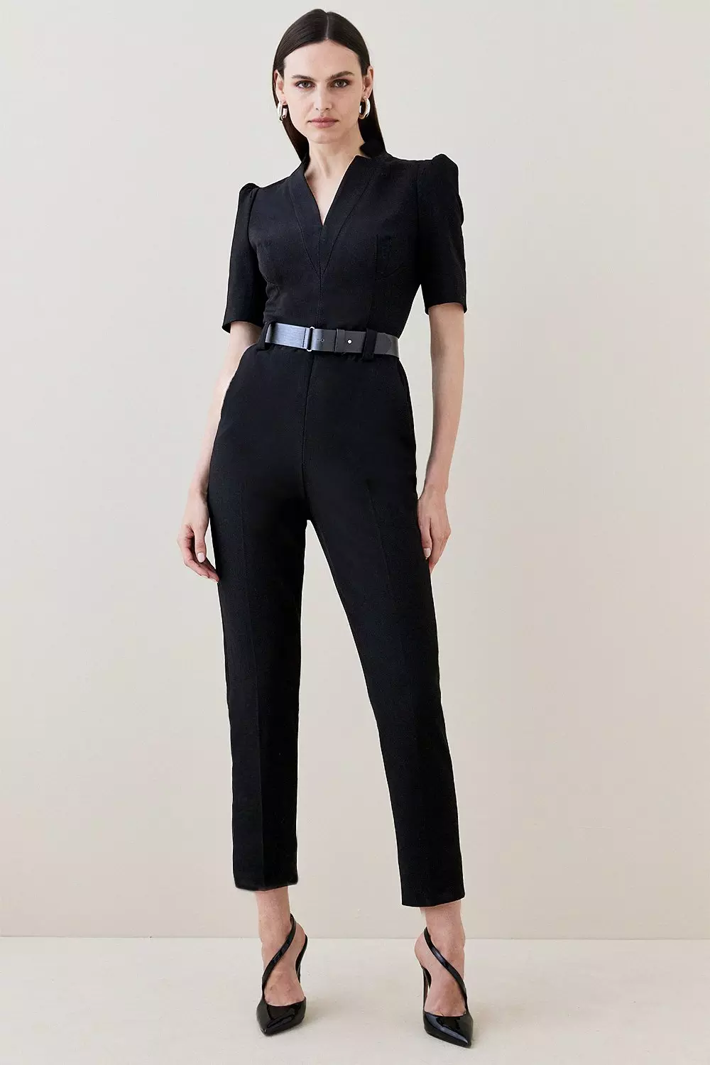 Jumpsuit hotsell with belt