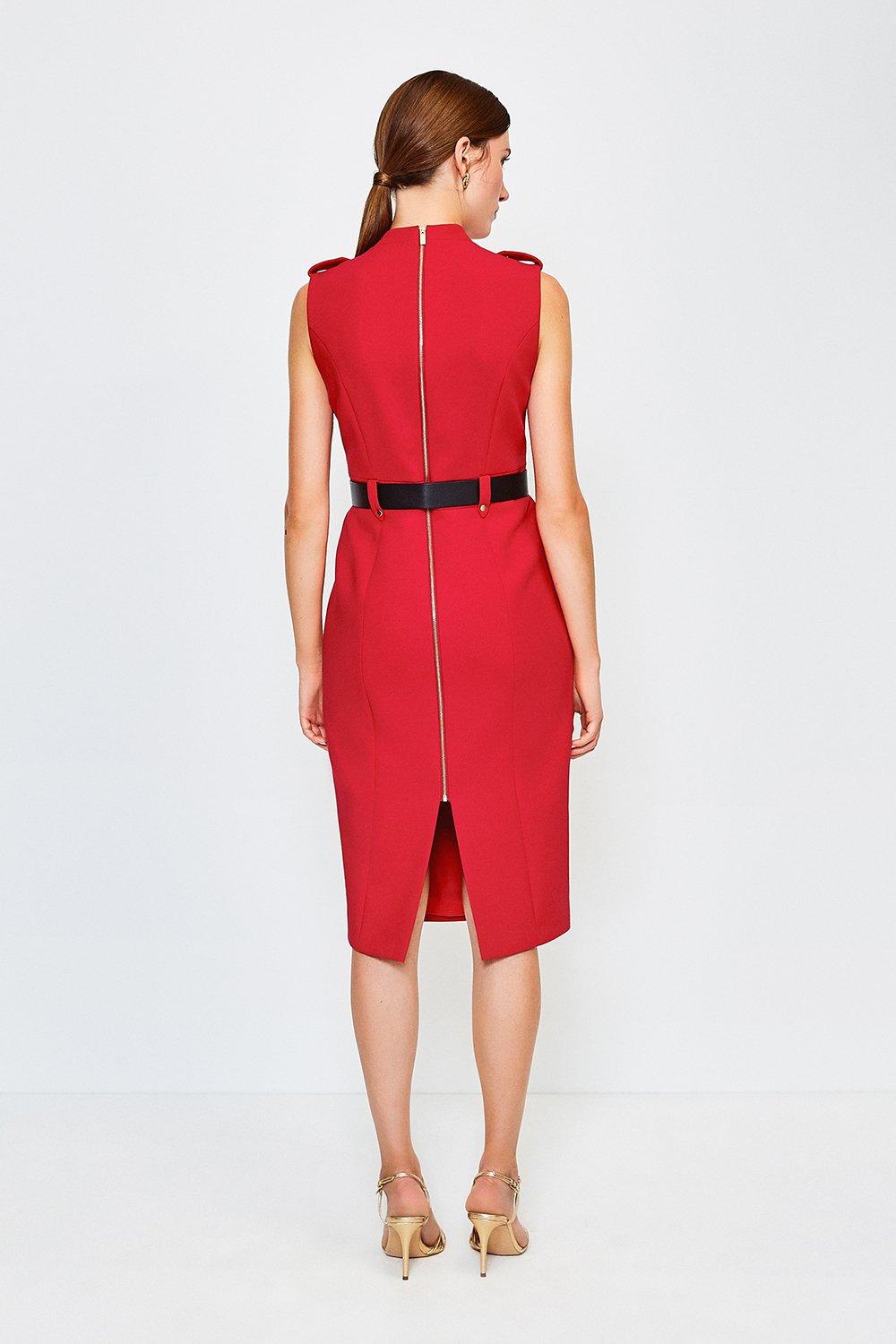 military tailored dress