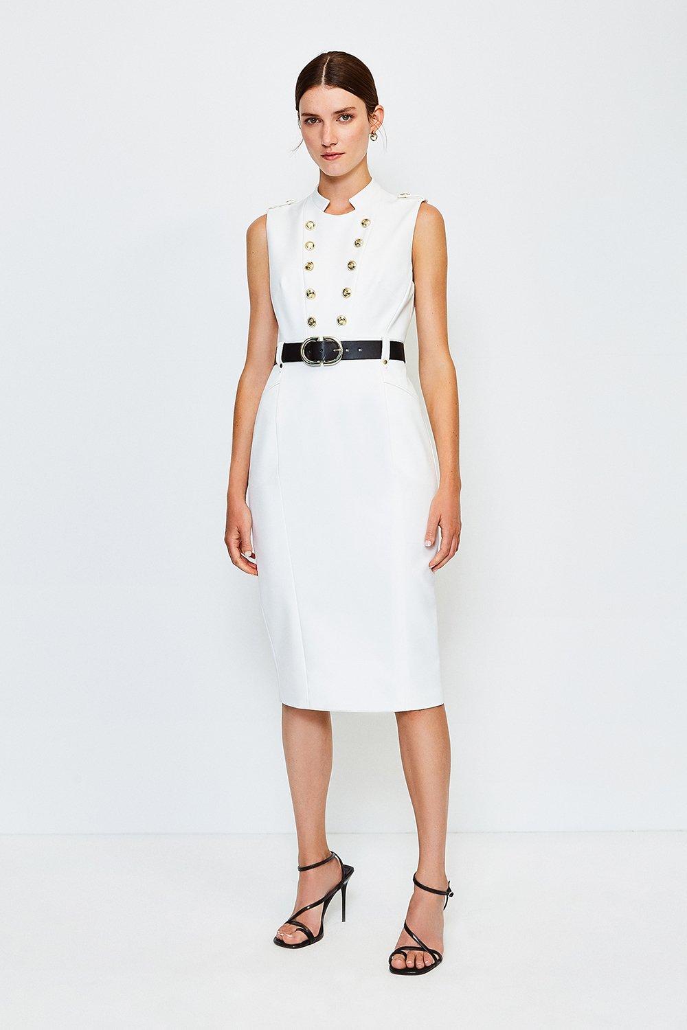 military tailored dress