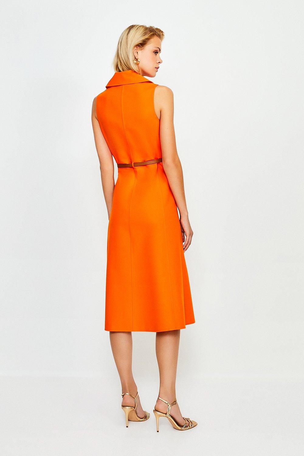 karen millen belted wrap dress