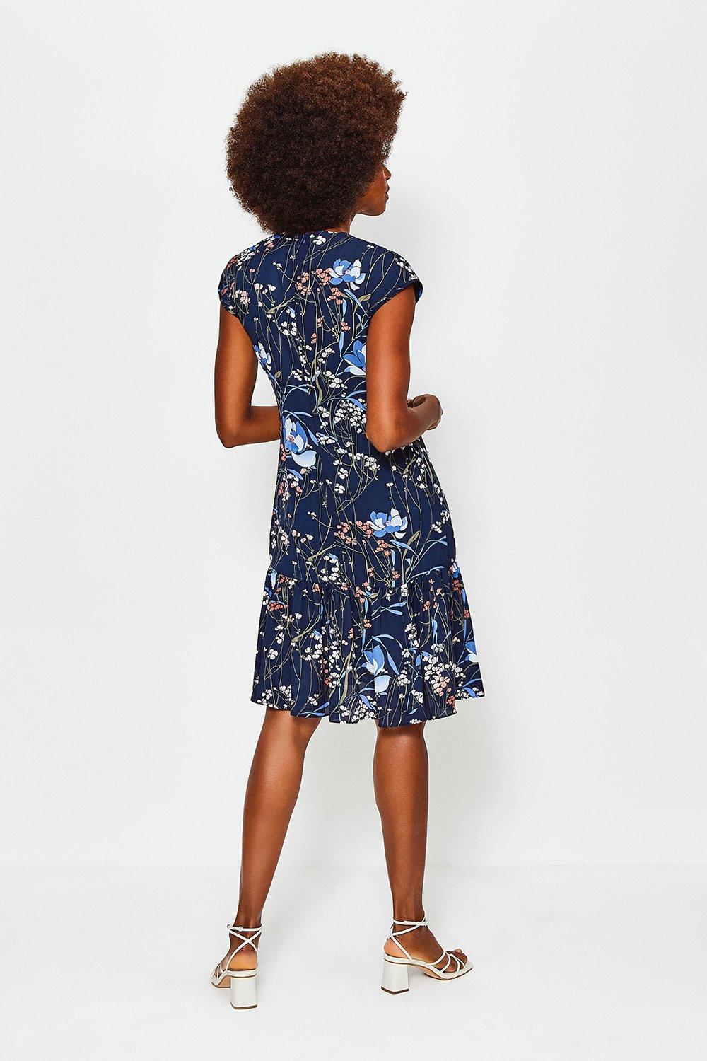 karen millen meadow print dress