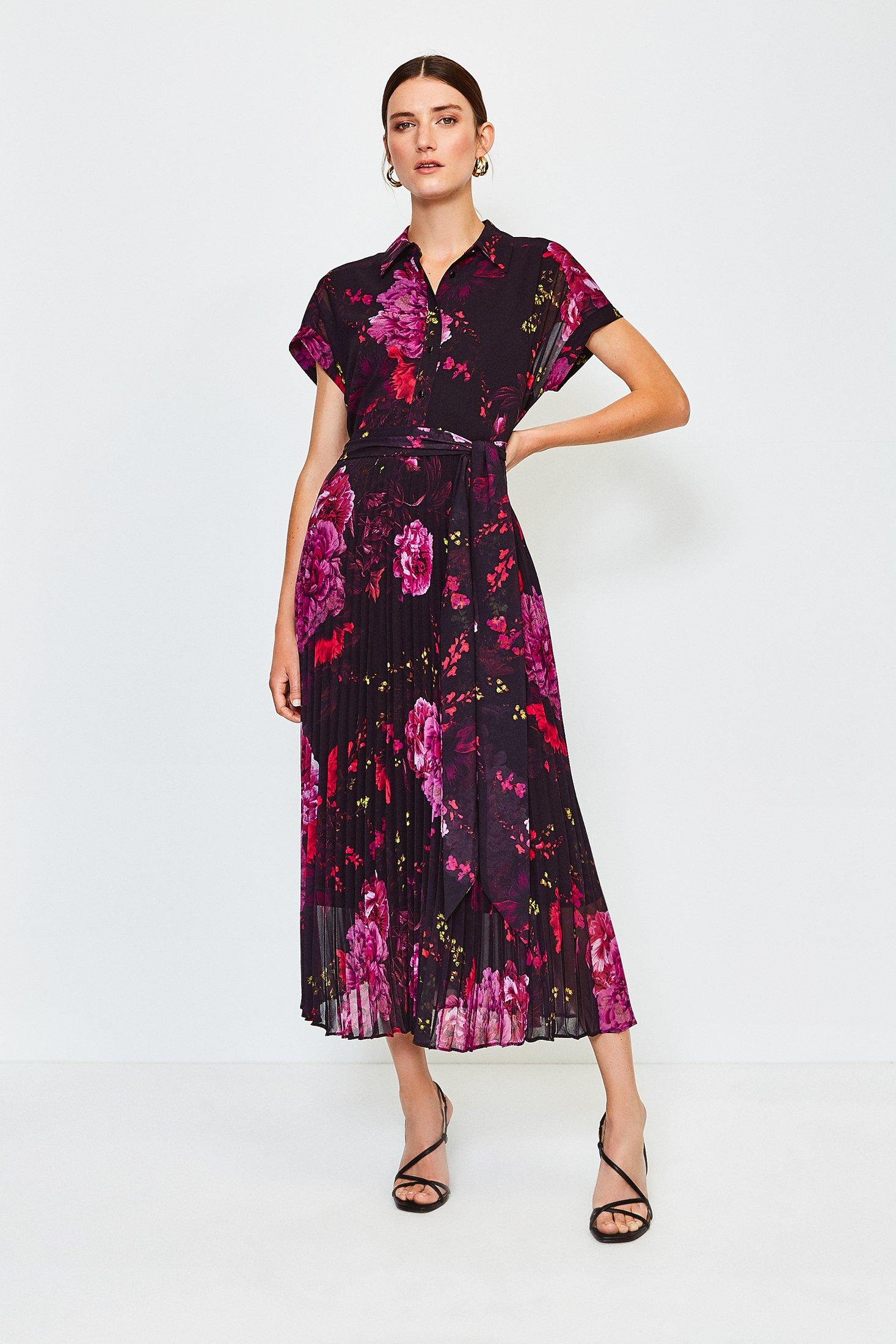 karen millen black maxi dress