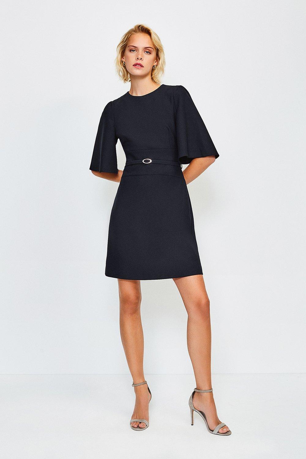 karen millen navy dress