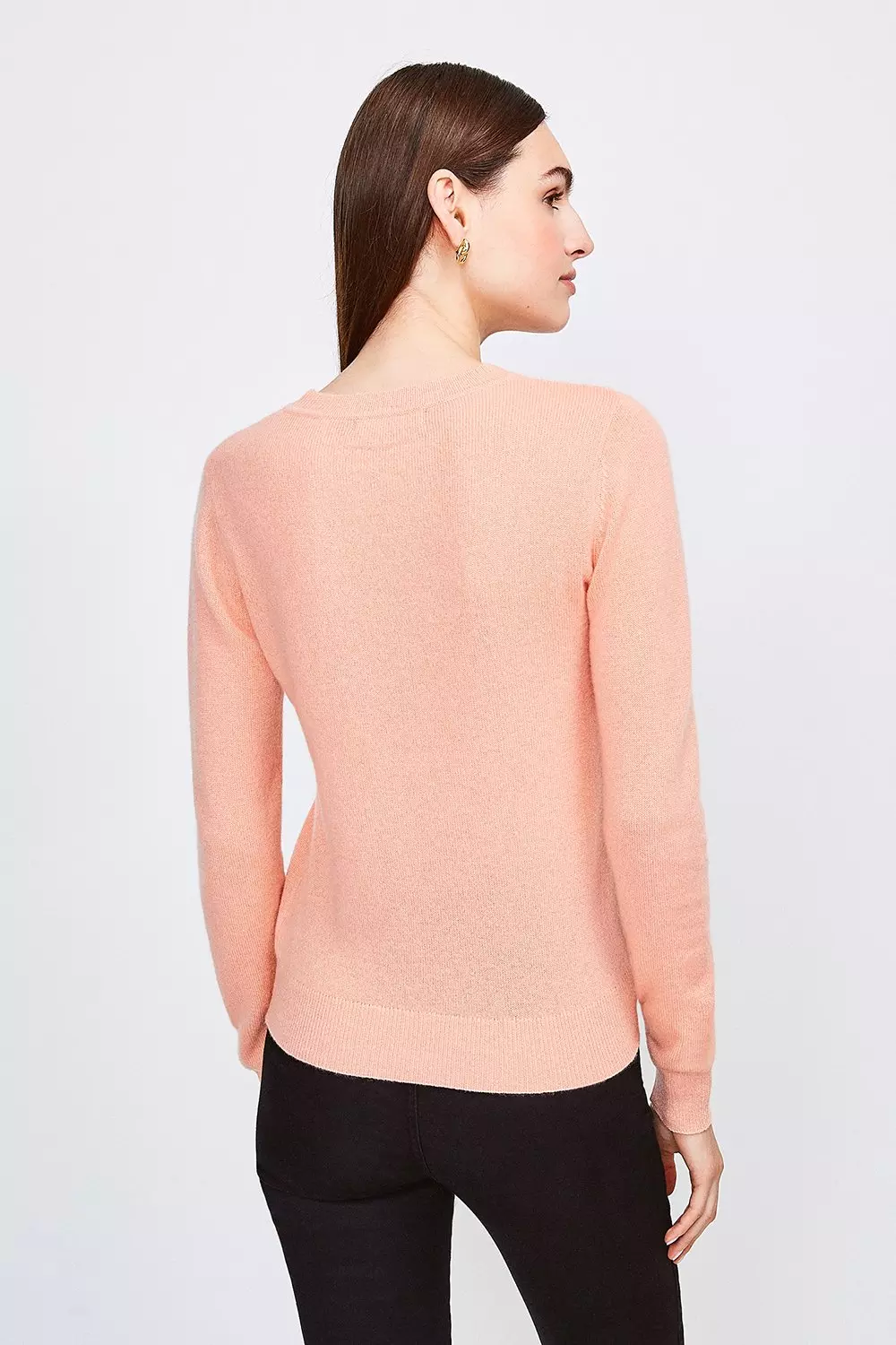 Vince asymmetric 2024 cashmere crew