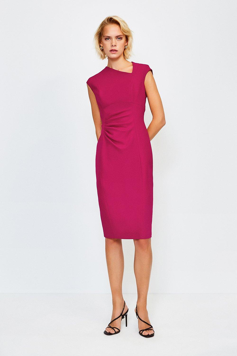 karen millen asymmetric dress