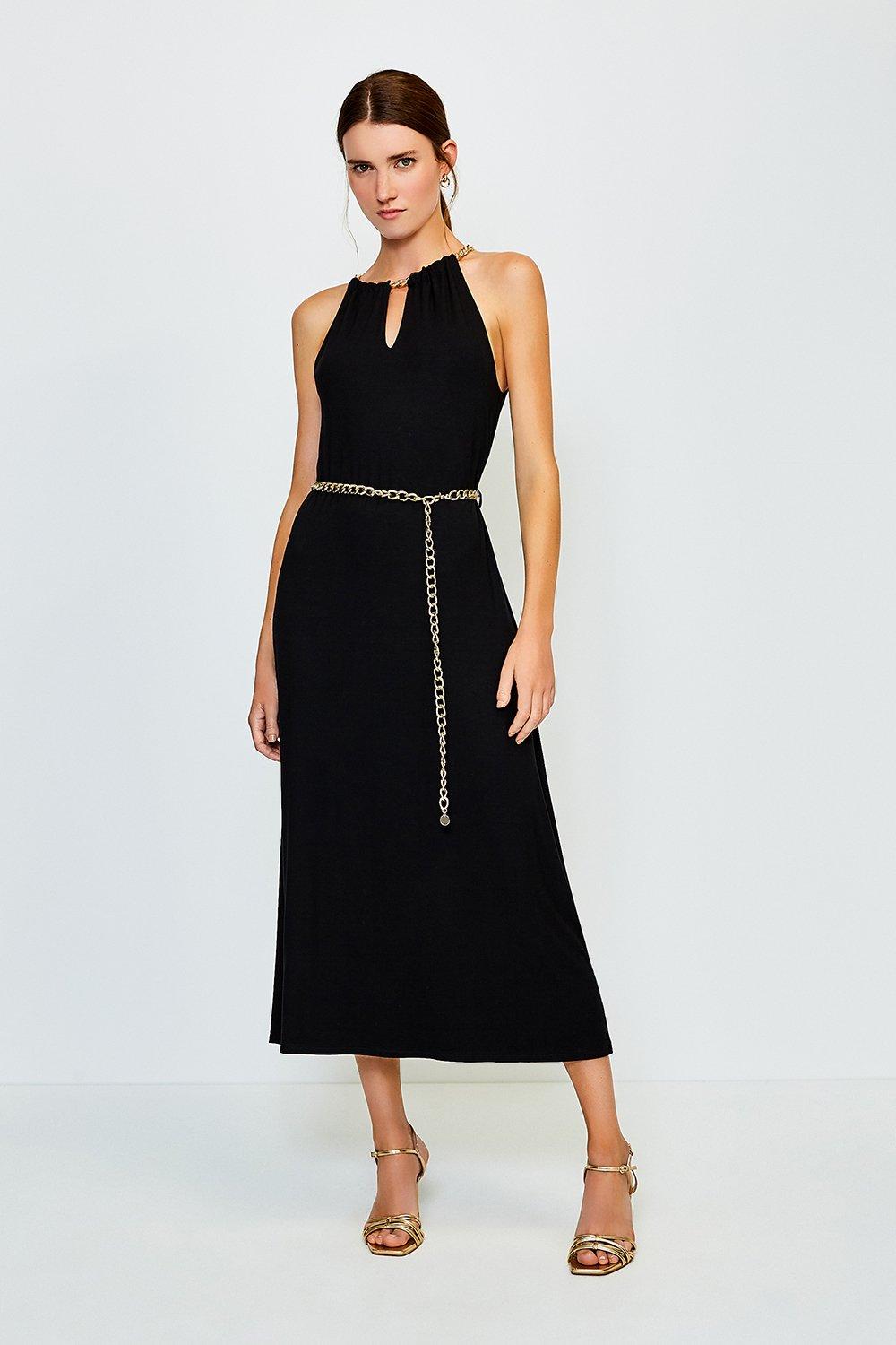 karen millen chain dress
