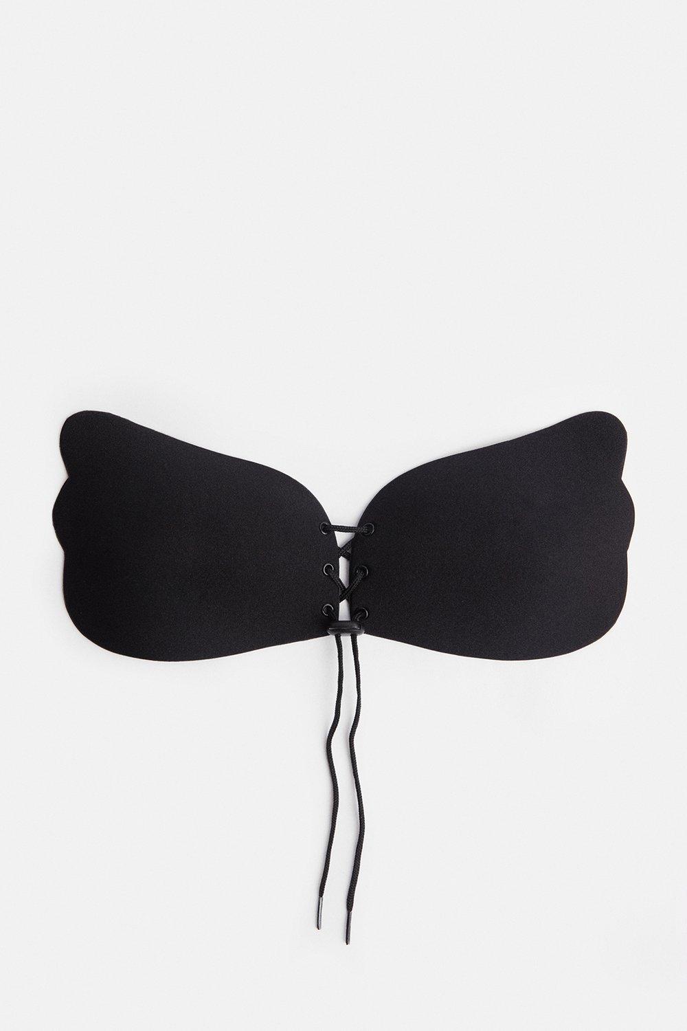 Seamless Push Up Stick On Bra in Black – Krista K Boutique
