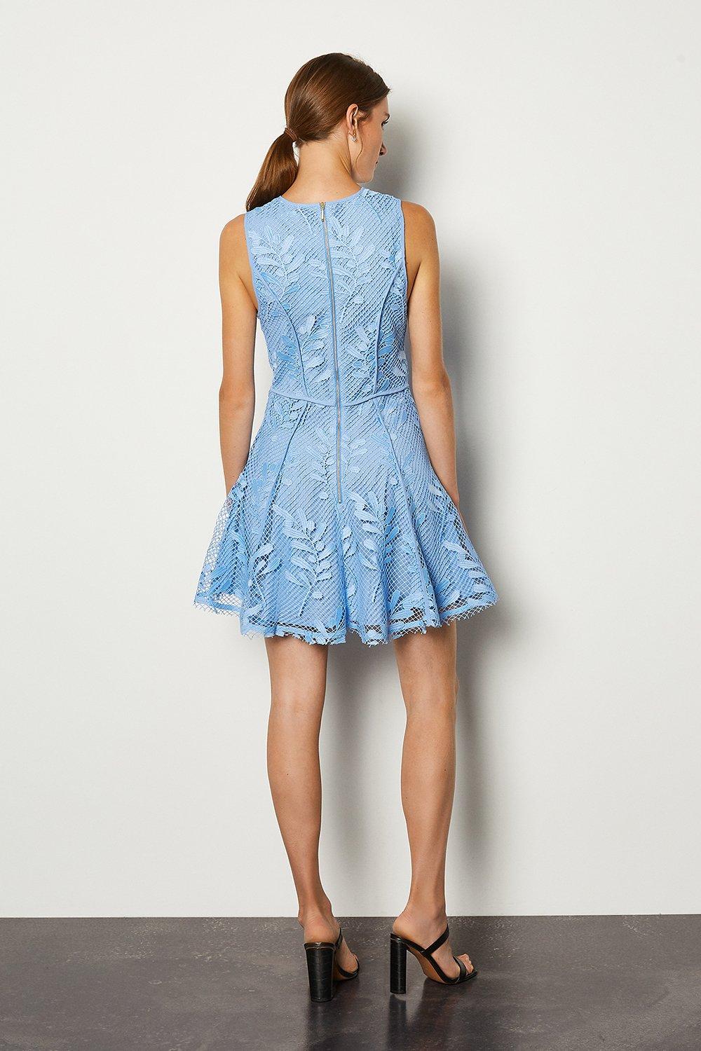 karen millen high neck mini dress