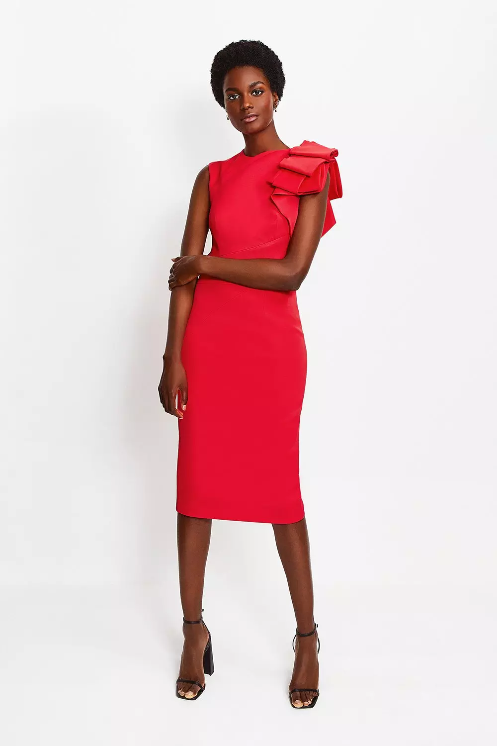 Karen millen origami on sale dress