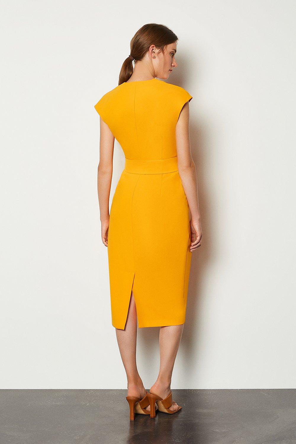 v neck sleeveless dress