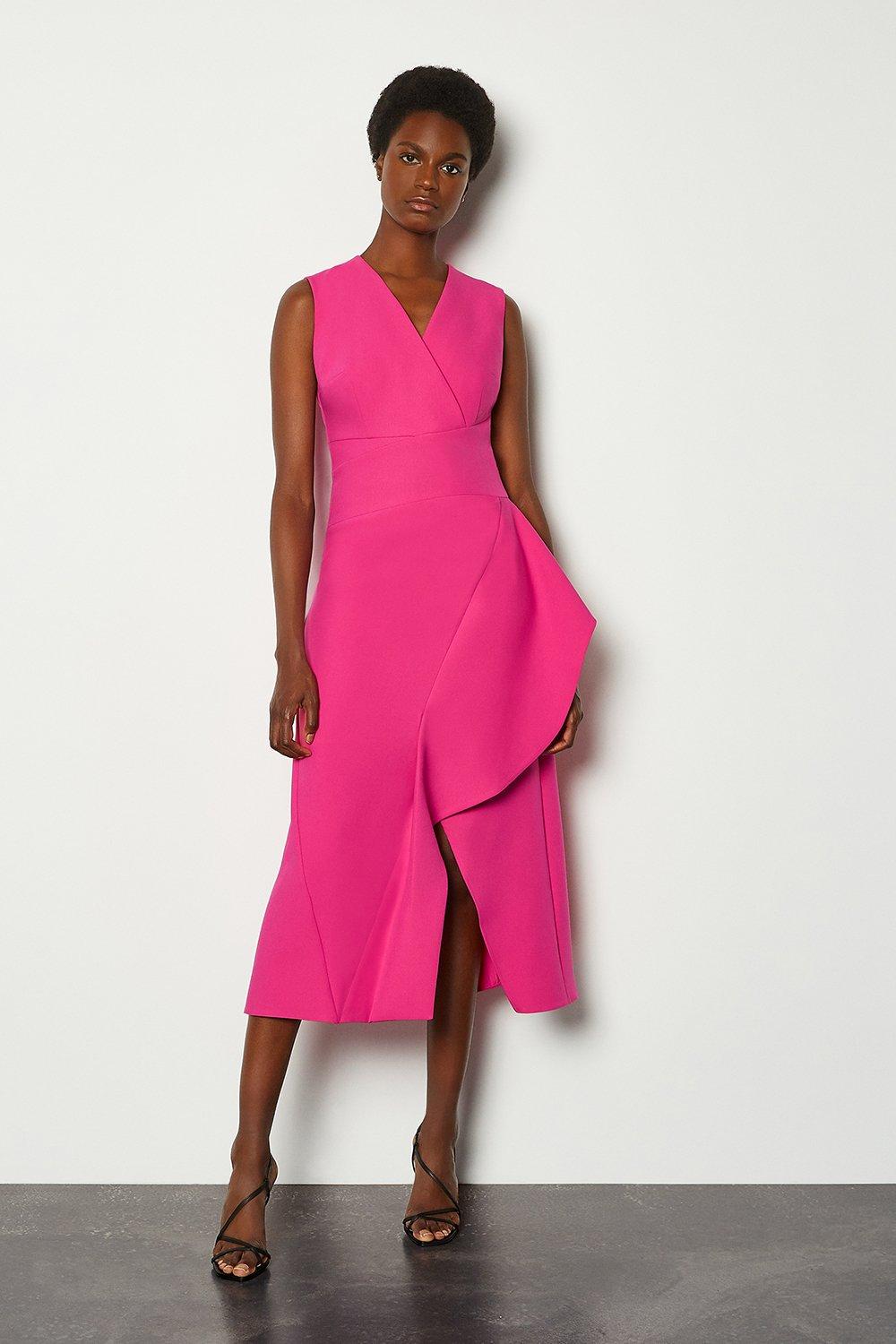 karen millen pink dress