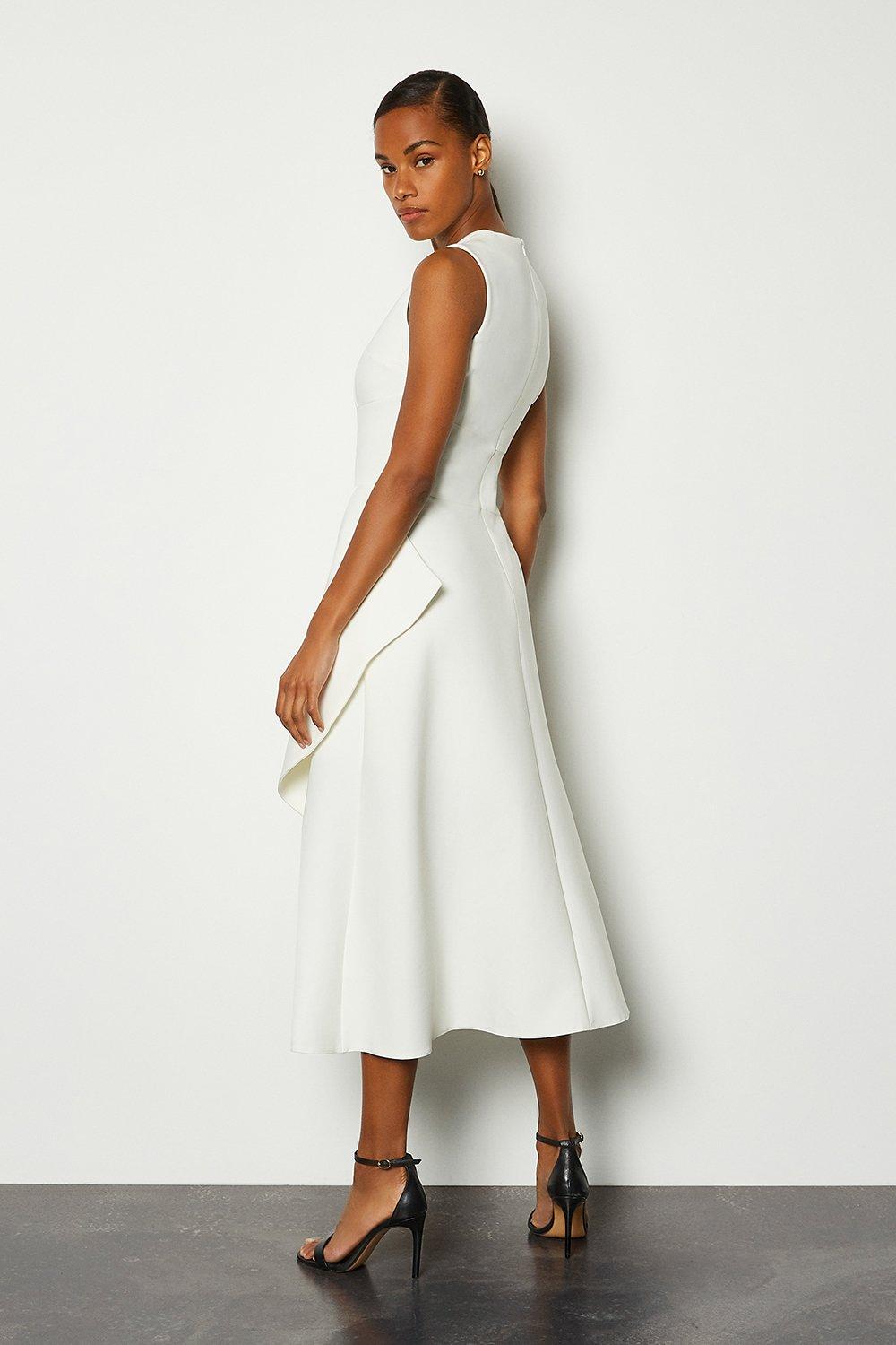 karen millen waterfall dress