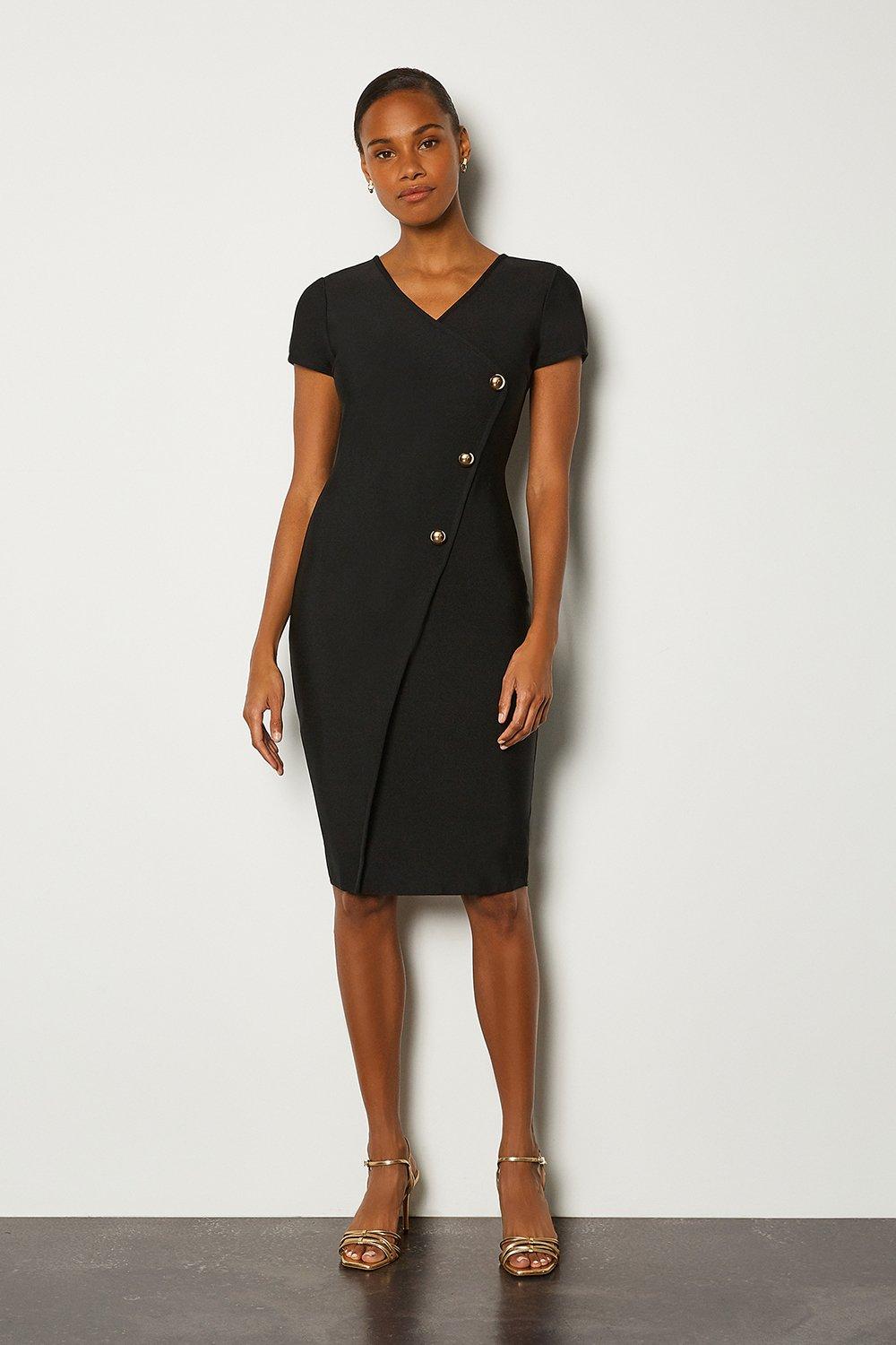 karen millen military dress