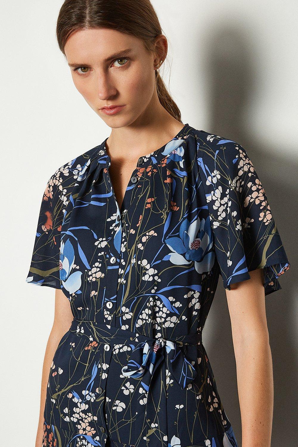 karen millen print dress