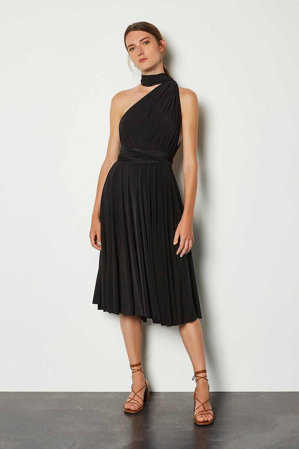 multiway dress black