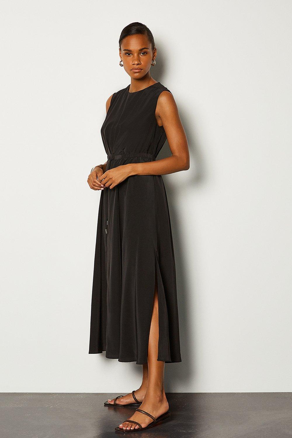 karen millen black tie dresses