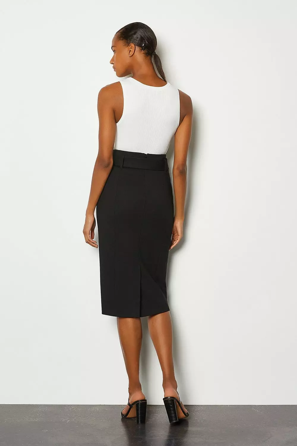 Ponte Pencil Skirt