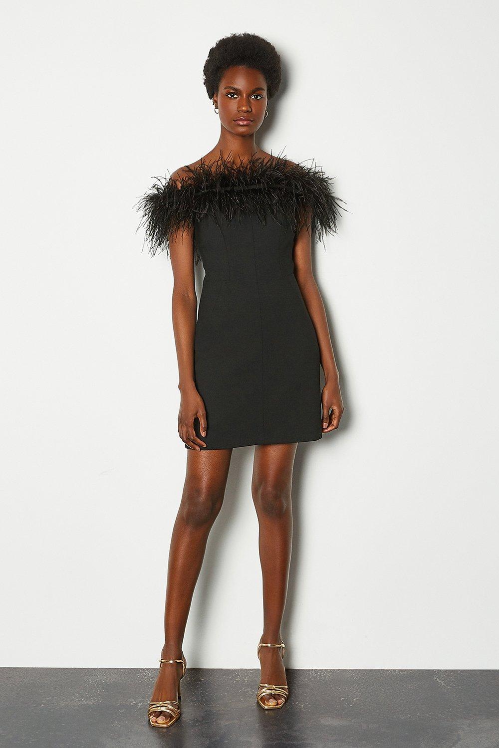 karen millen bardot dress