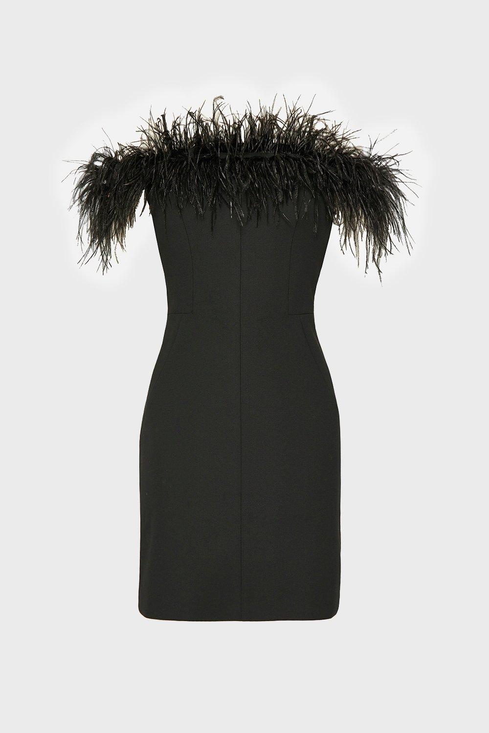 black bardot dress size 18