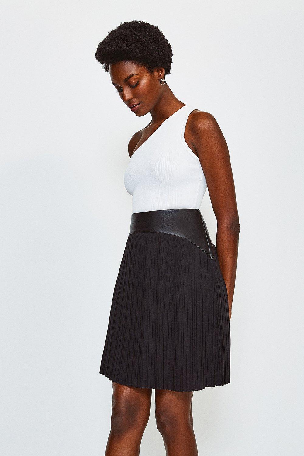 karen millen black skirt