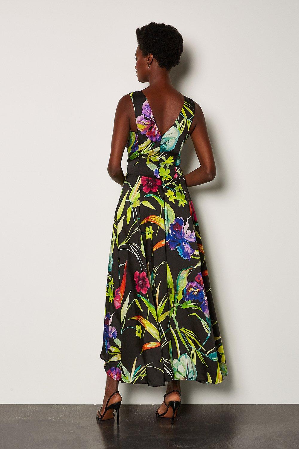 floral printed dress