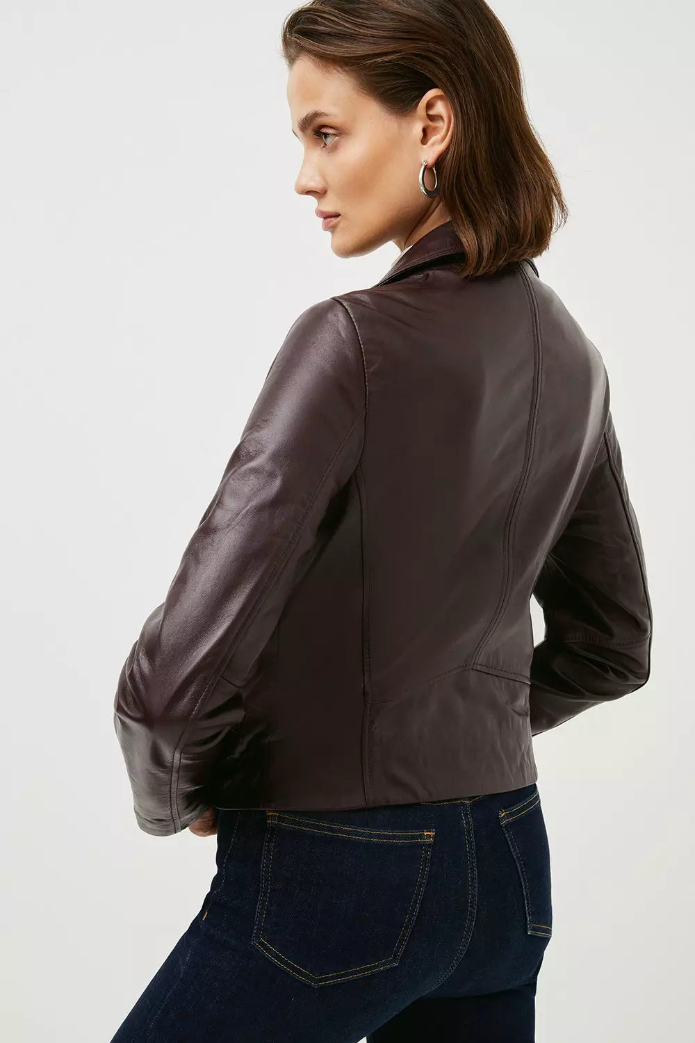 Karen millen hotsell signature leather jacket